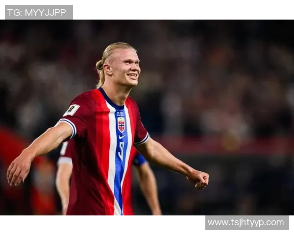 哈兰德足球场上的胜利手势展现了无与伦比的自信与激情